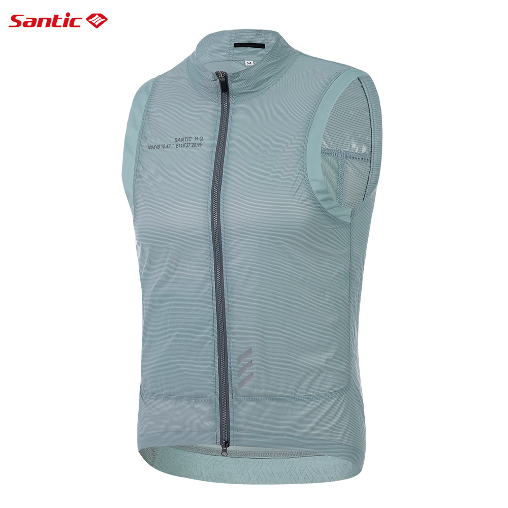 Reflective Vest Cycling - Santic Jerseys de ciclismo, traje de