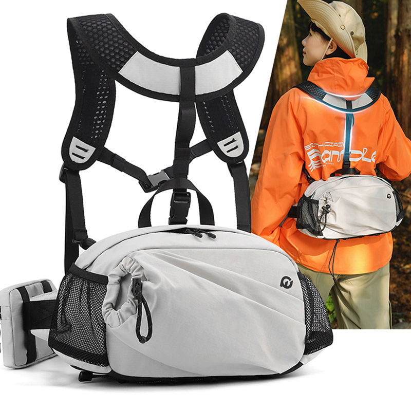 Cycling Commuter - Riñonera de escalada, almacenamiento grande, viajes