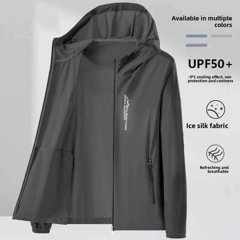 Cycling To Work - Traje de Protección Solar con Capucha