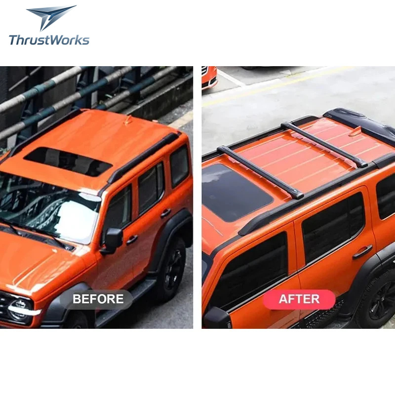 Cargo Rack Aluminum - Barras de Techo Ajustables CARpart para