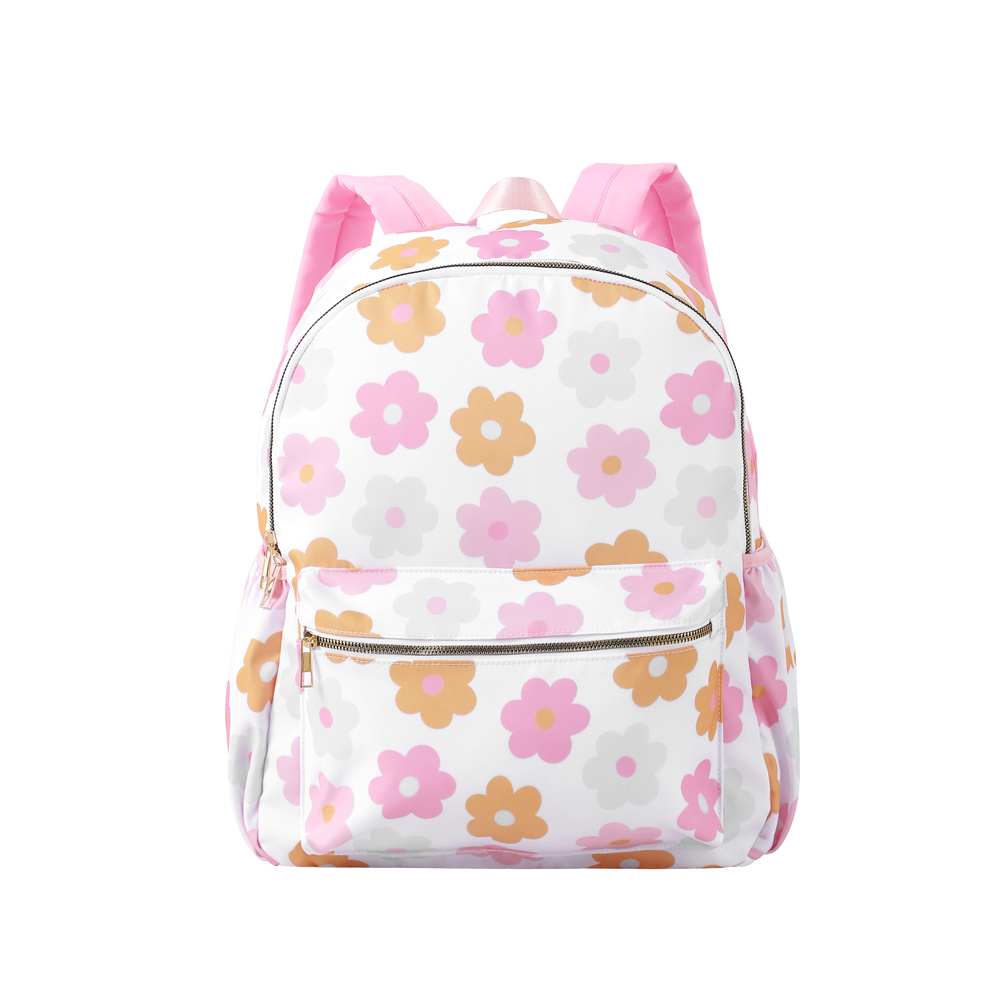 Saddle Bag Under Seat - Mochila Floral de nailon para niños,