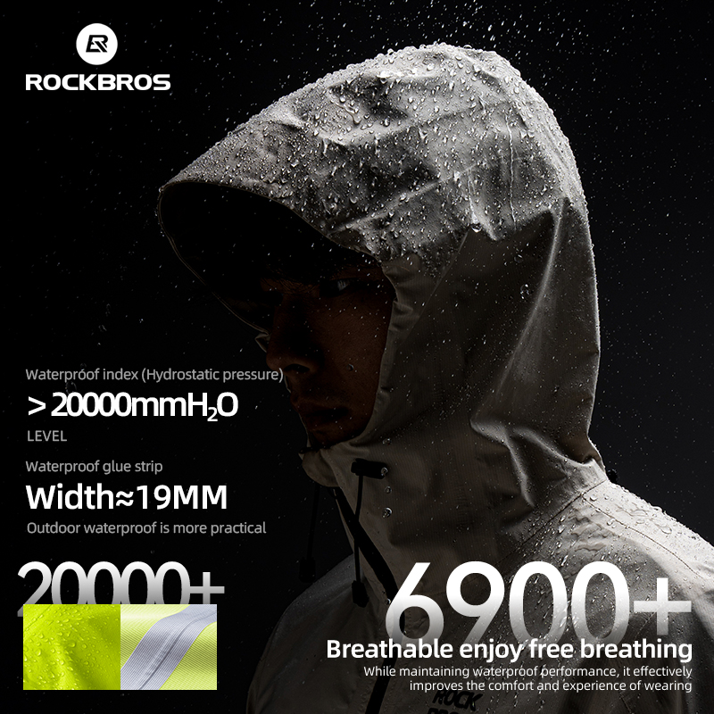ROCKBROS-Chaqueta impermeable  - Cycling Commuter Jacket reseña y precio
