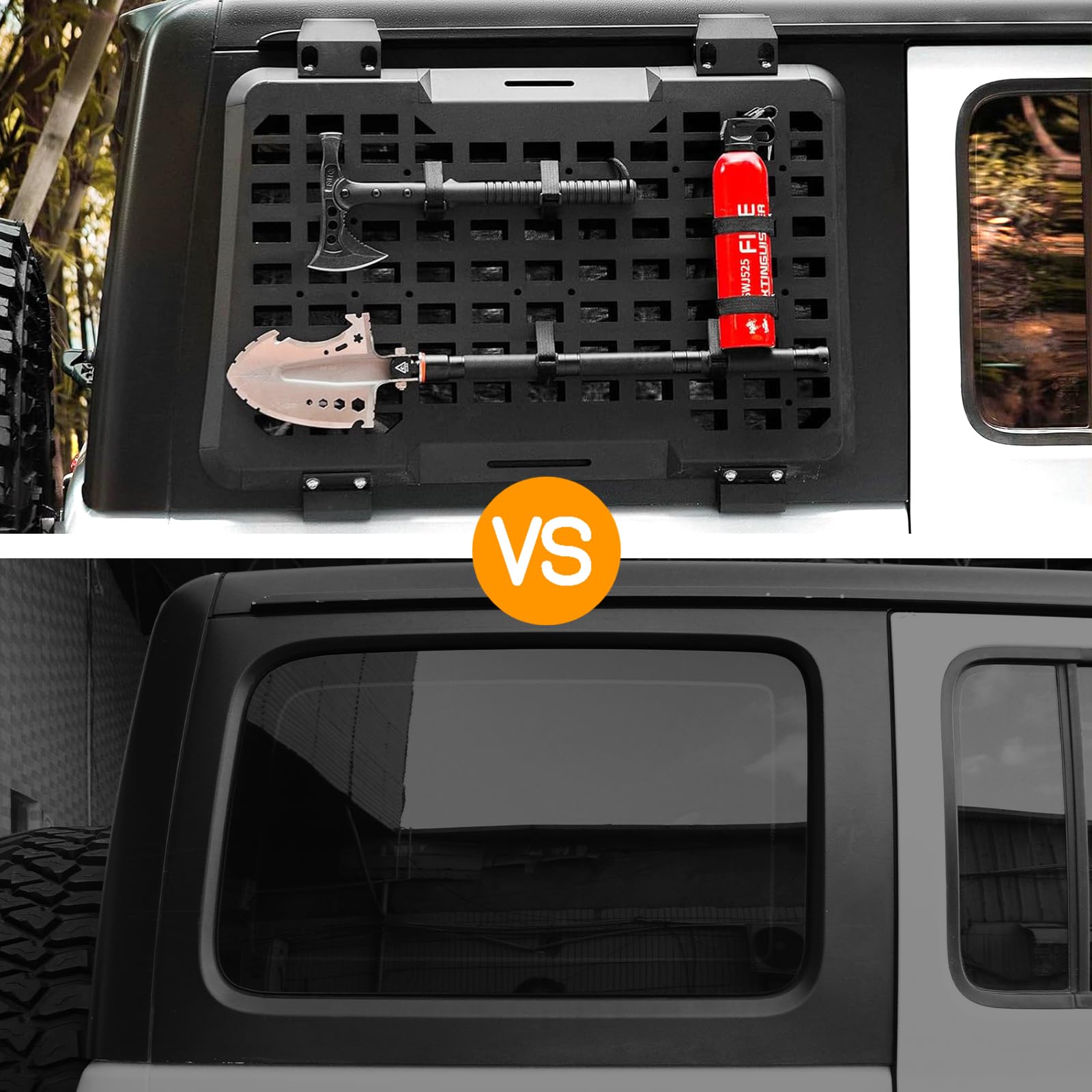 Panel Molle para Ventana Trase - Cargo Rack Aluminum reseña y precio
